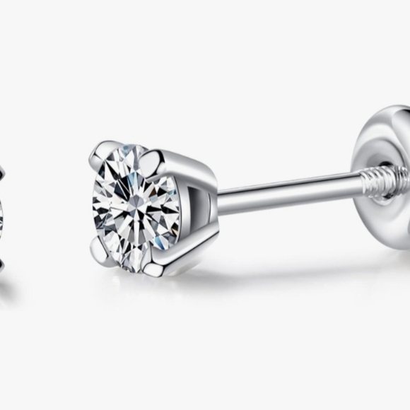 Silver studs Brand new ✨️ - Picture 2 of 5